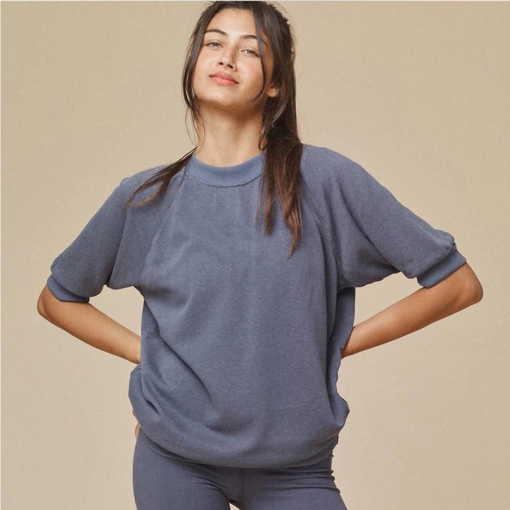 Jungmaven French terry short sleeve sweatshirt